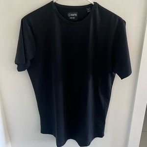 Cuts Clothing Split Hem Shirt